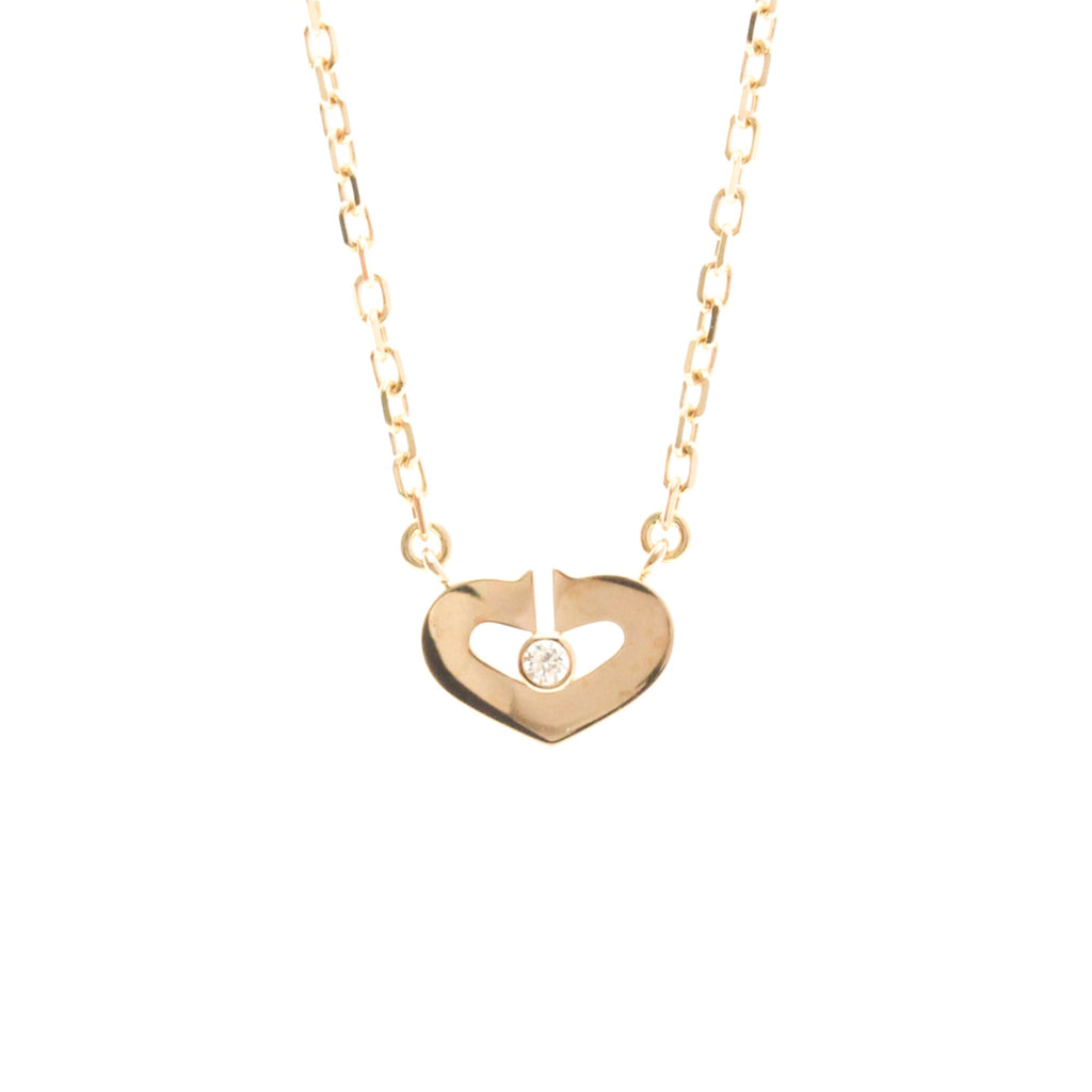 Cartier C Heart · Diamond · Rose Gold