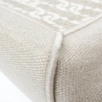 Tod's Double-Handle Shopping Bag · Linen