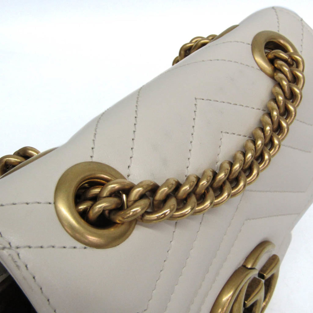 Gucci GG Marmont · Quilted Leather Chain Bag