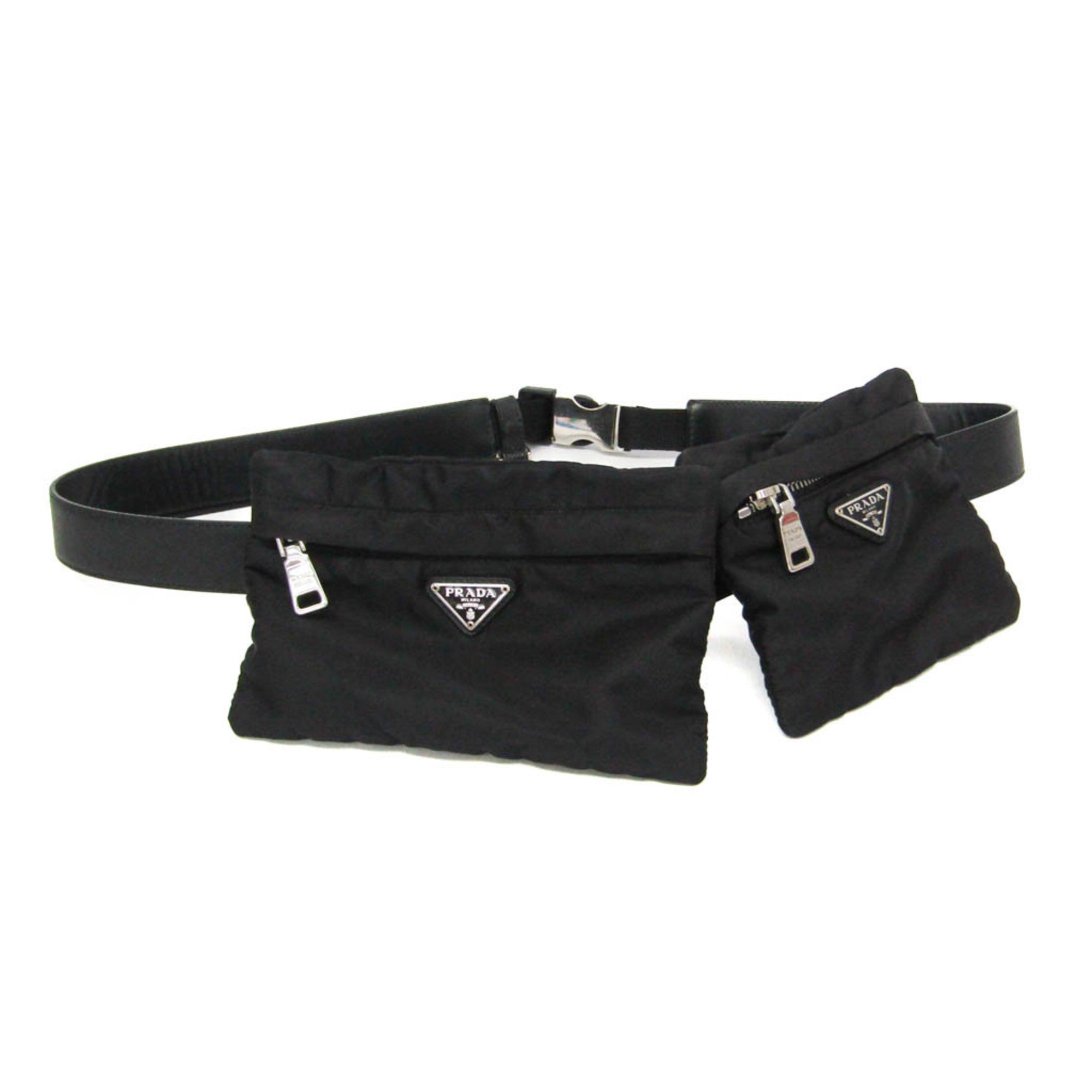 Prada Tessuto Belt Pouch · Leather