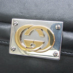 Gucci Interlocking · Leather Clutch