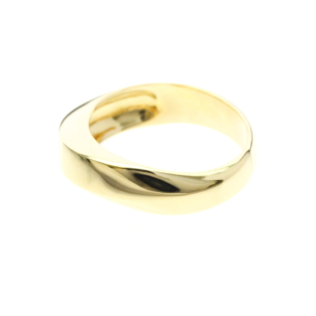 Tiffany Knife Edge · 18K Yellow Gold