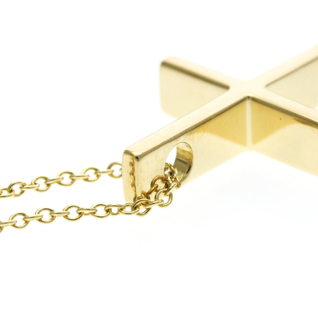 Tiffany Metro Cross · 18K Yellow Gold