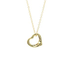 Tiffany Open Heart · 18K Yellow Gold