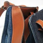 Loewe Hammock Small · Denim & Leather