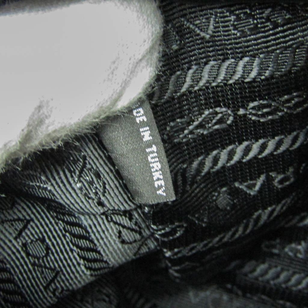 Prada Logo Jacquard · Leather