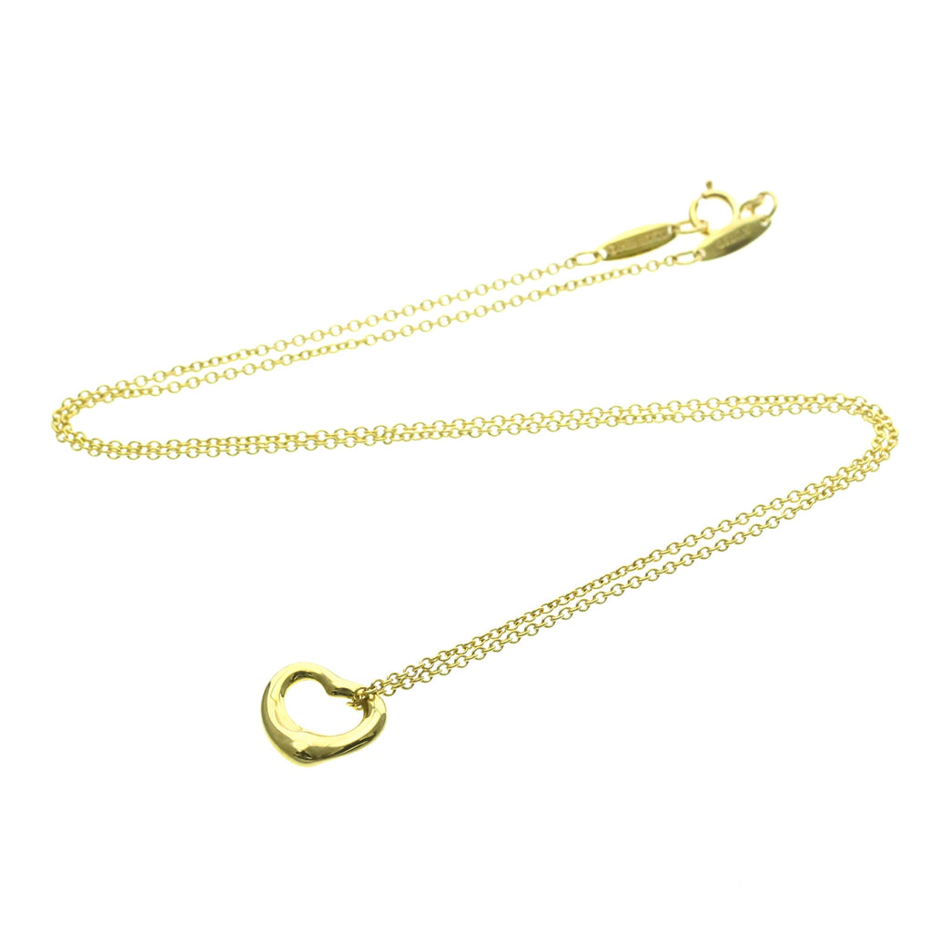 Tiffany Open Heart · 18K Yellow Gold