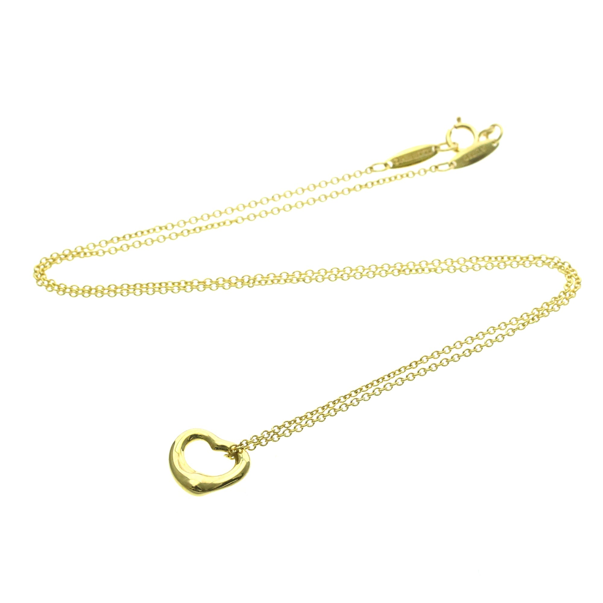 Tiffany Open Heart · 18K Yellow Gold