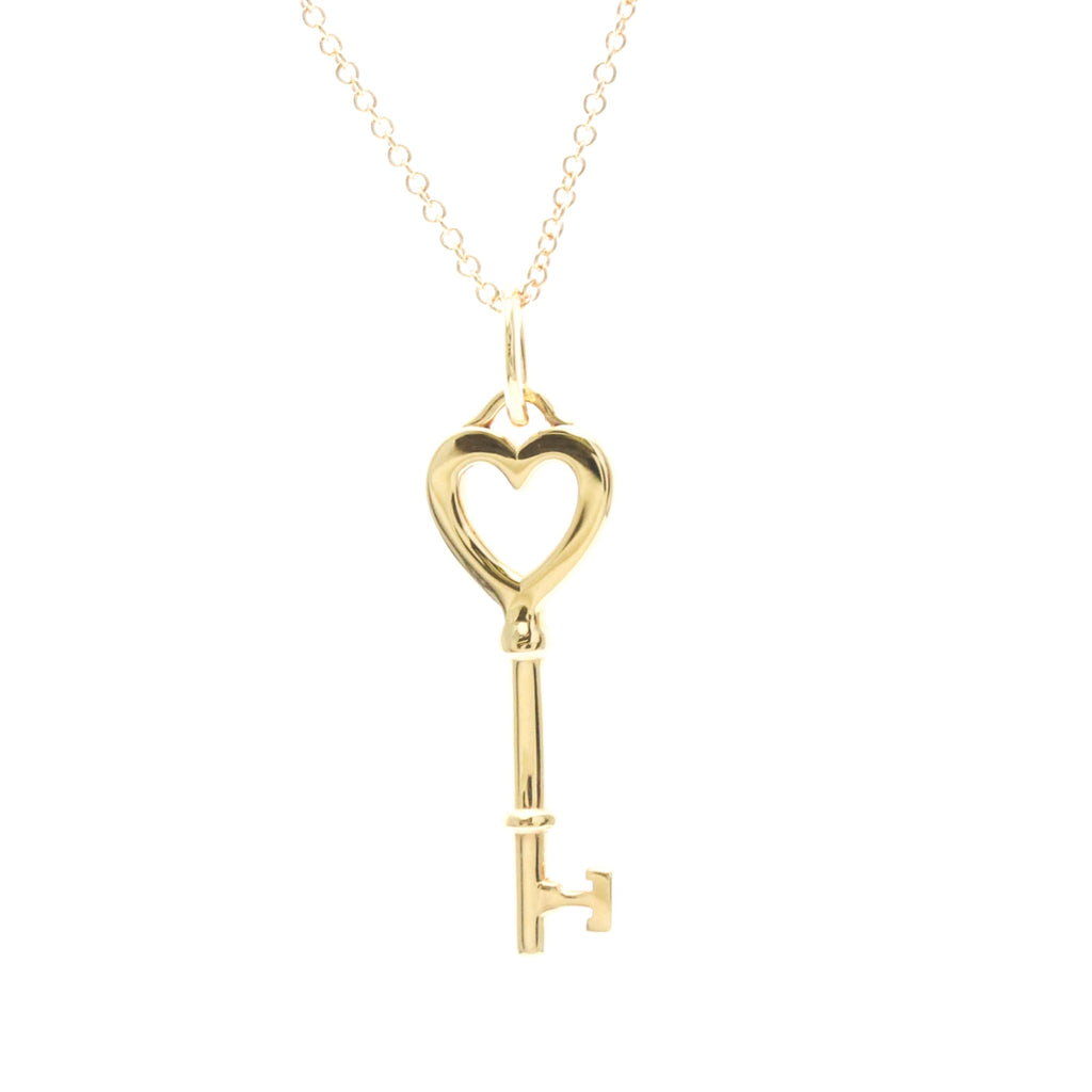 Tiffany Heart Key · Rose Gold Necklace
