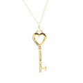 Tiffany Heart Key · Rose Gold Necklace