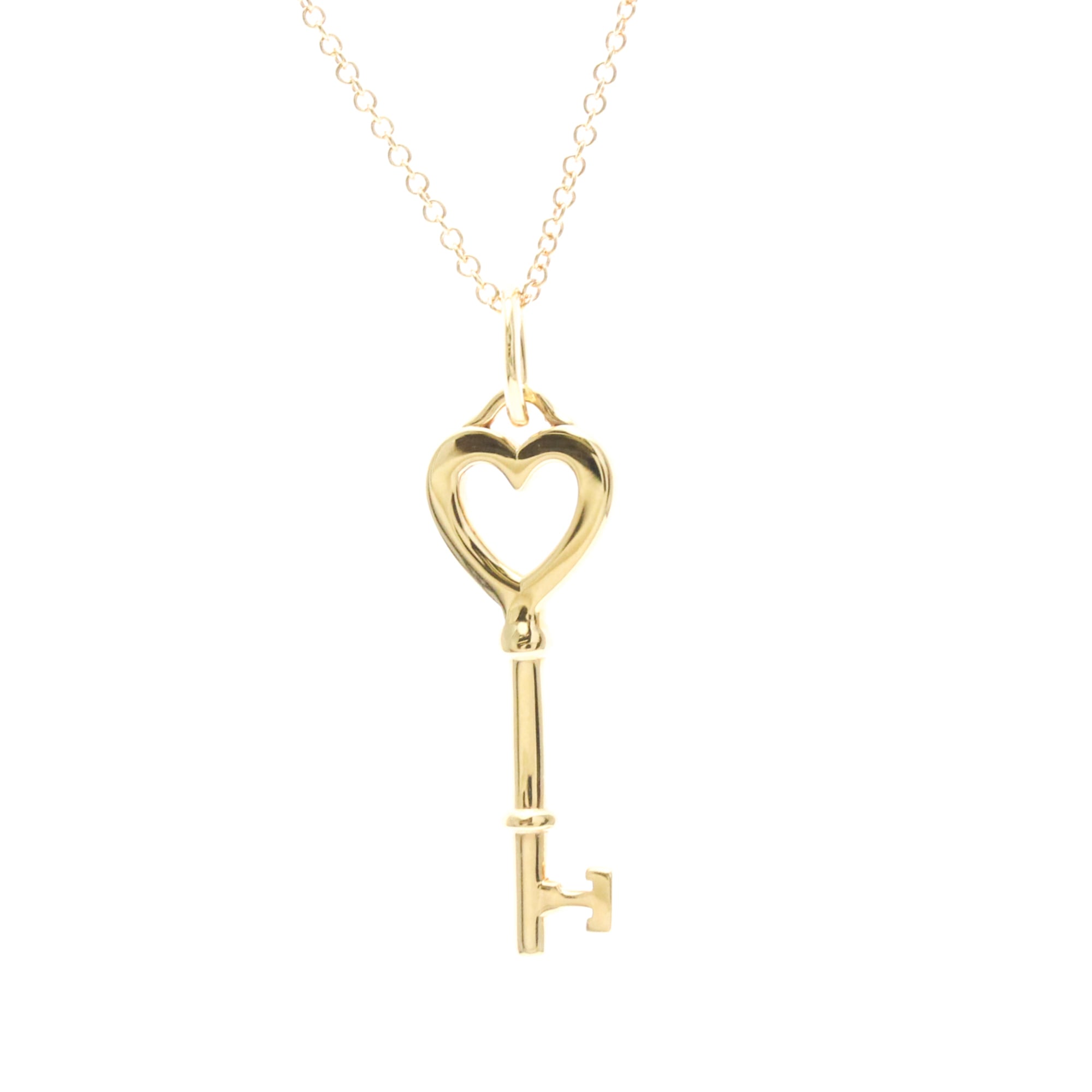 Tiffany Heart Key · Rose Gold Necklace