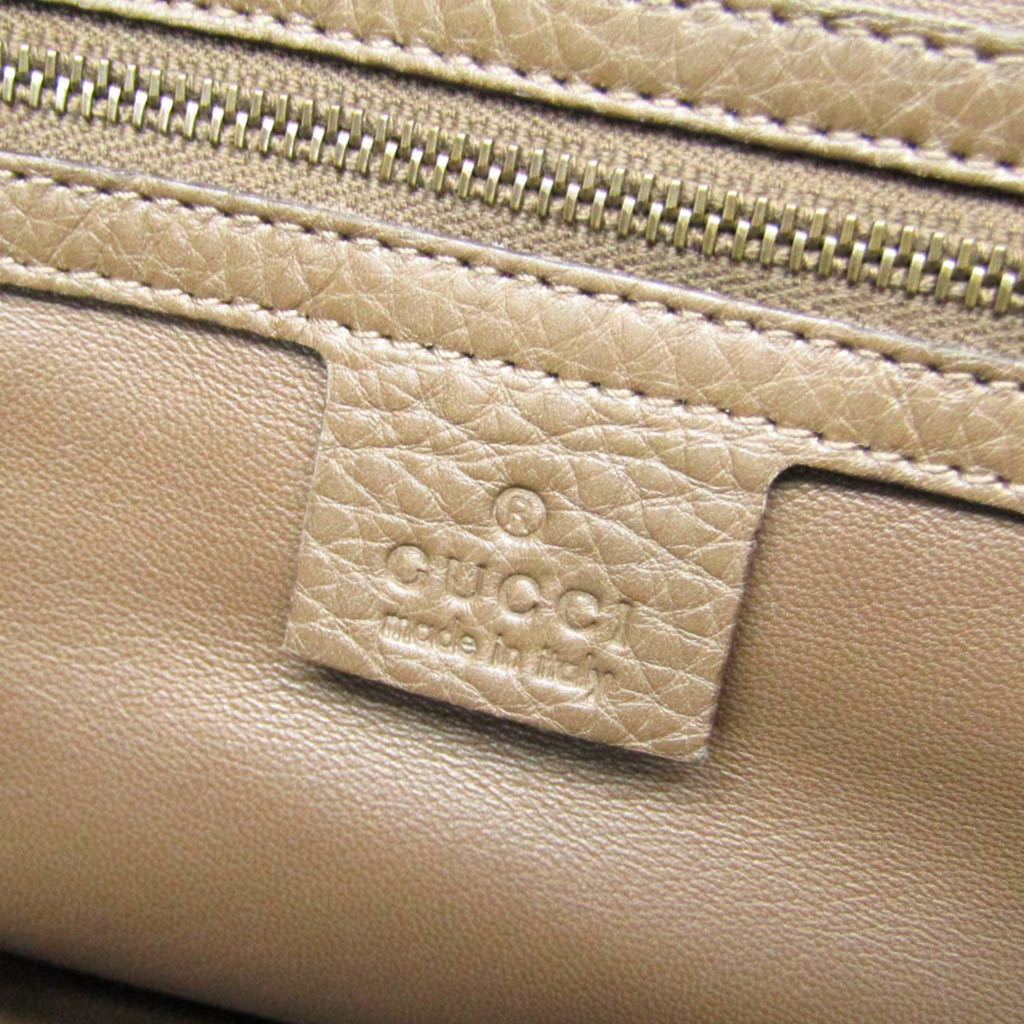 Gucci Bamboo · Leather Shoulder Bag