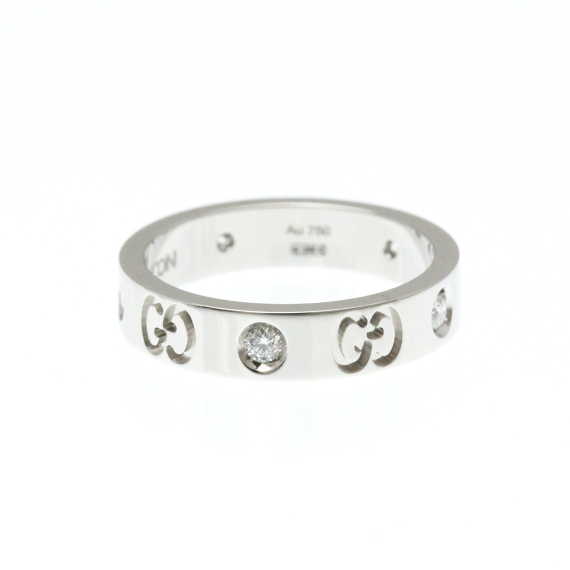 Gucci Icon · Diamond · 18K White Gold