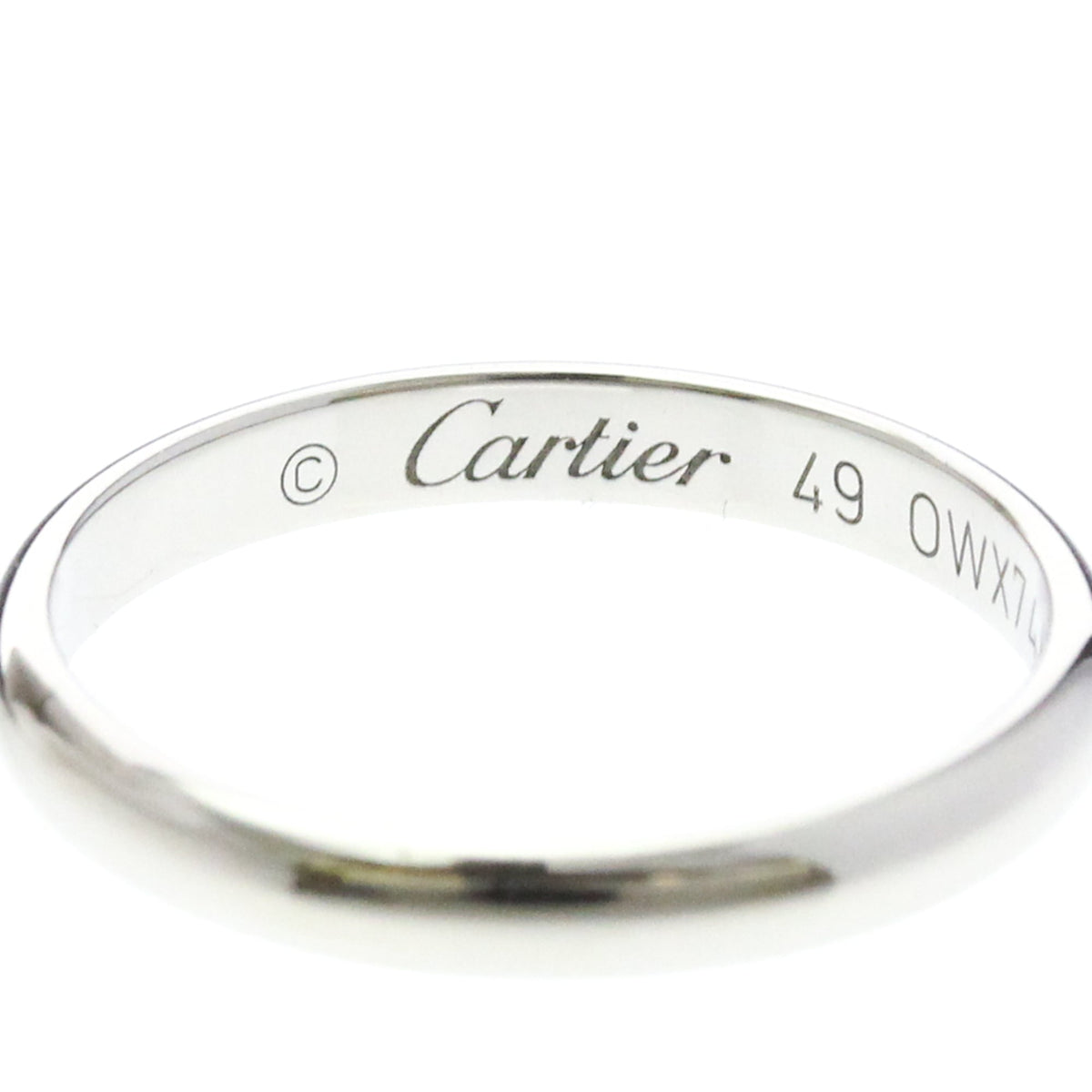 Cartier Wedding Band · Platinum