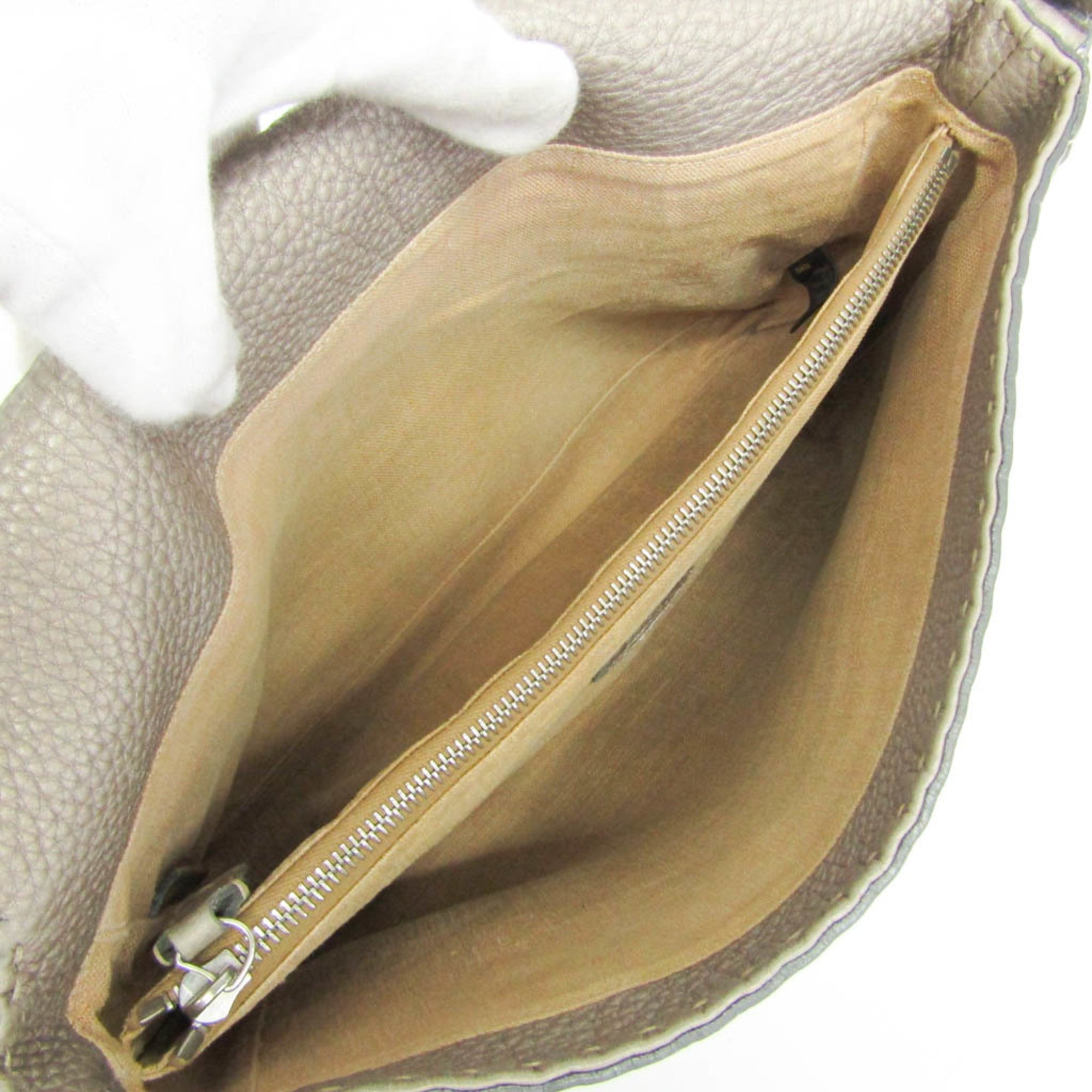 Fendi Selleria · Leather Messenger