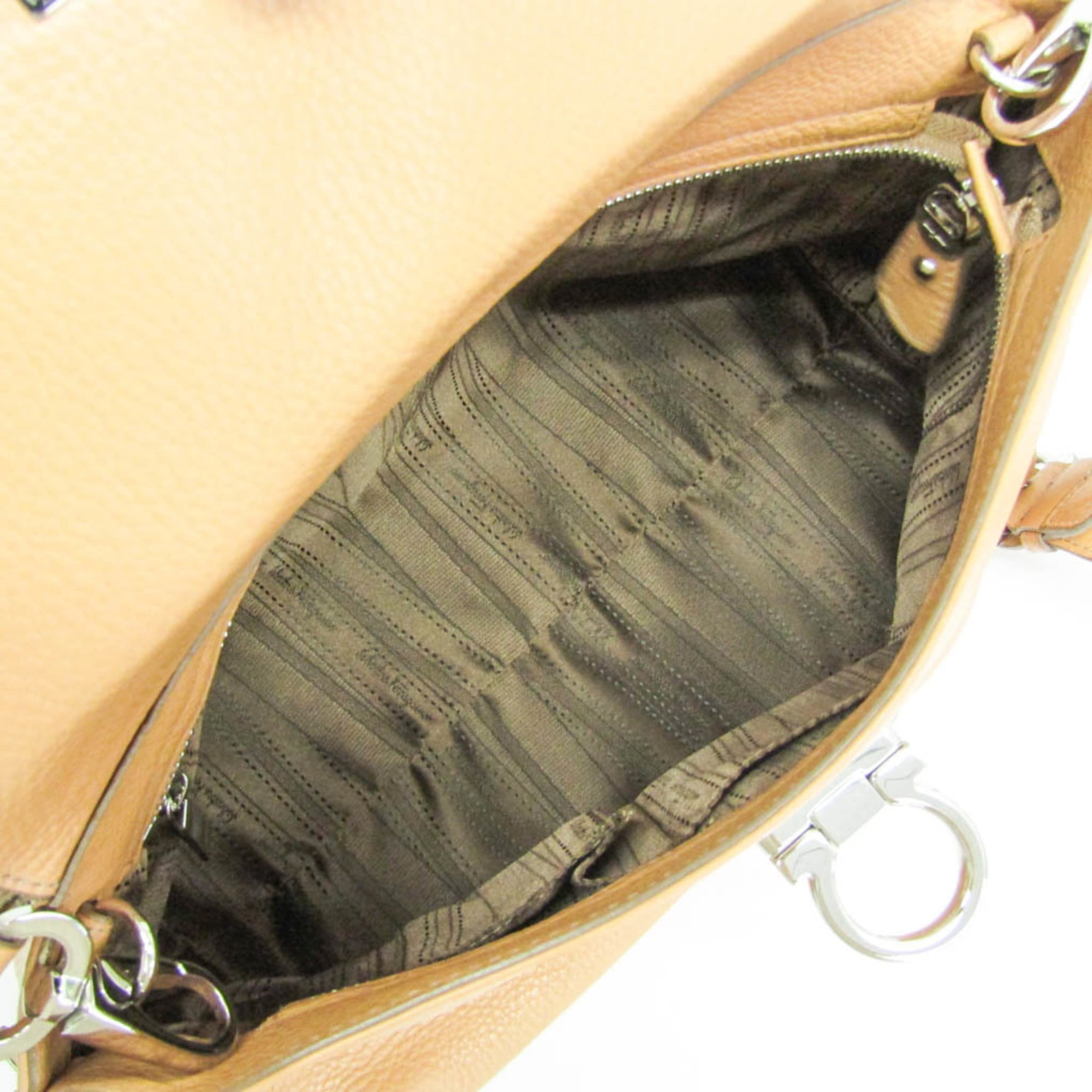 Salvatore Ferragamo Gancini Sophia · Leather