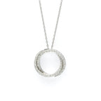 Ponte Vecchio Diamond Circle · 18K White Gold