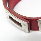 Hermès Kelly Double Tour · Leather Bangle