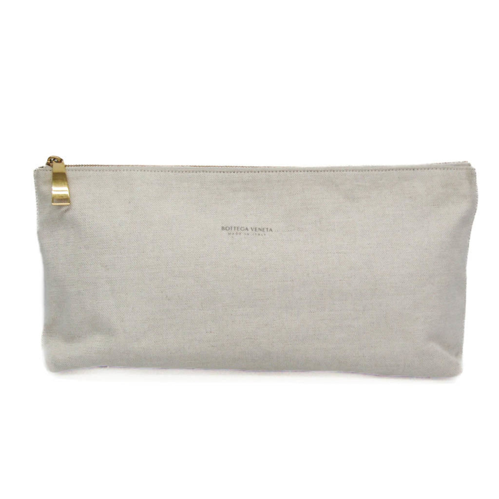 Bottega Veneta Canvas Pouch