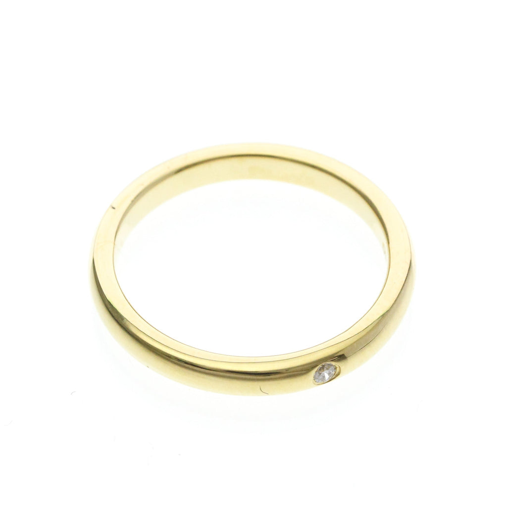 Tiffany Stacking Band · 18K Yellow Gold · Diamond
