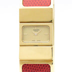 Hermès Loque · Gold Plated · Quartz