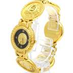 Versace Medusa Coin · Gold Plated