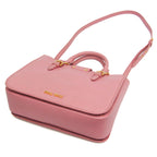 Miu Miu Madras · Leather Shoulder Bag
