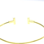 Tiffany T Wire · 18K Yellow Gold Bangle