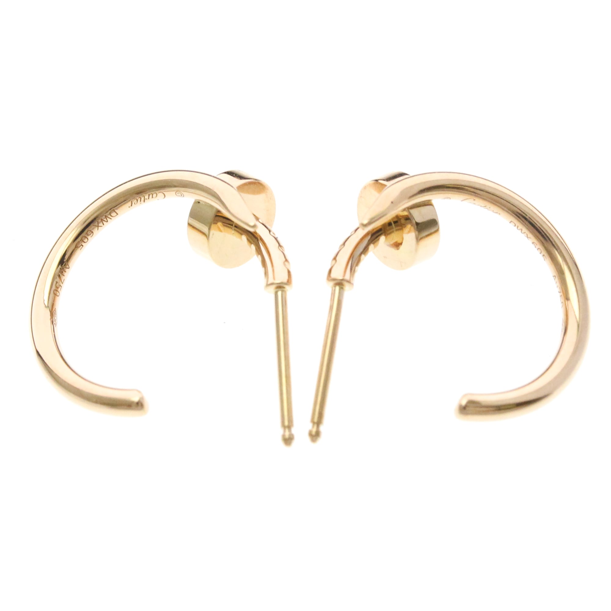 Cartier Juste Un Clou · Rose Gold · Earrings