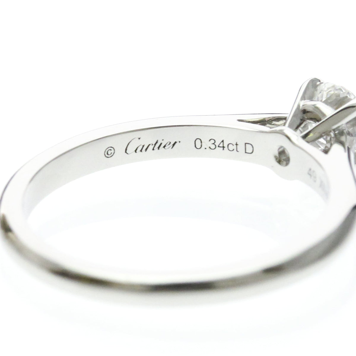 Cartier 1895 Solitaire · Platinum · Diamond
