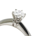 Tiffany Solitaire · 0.42ct Diamond · Platinum