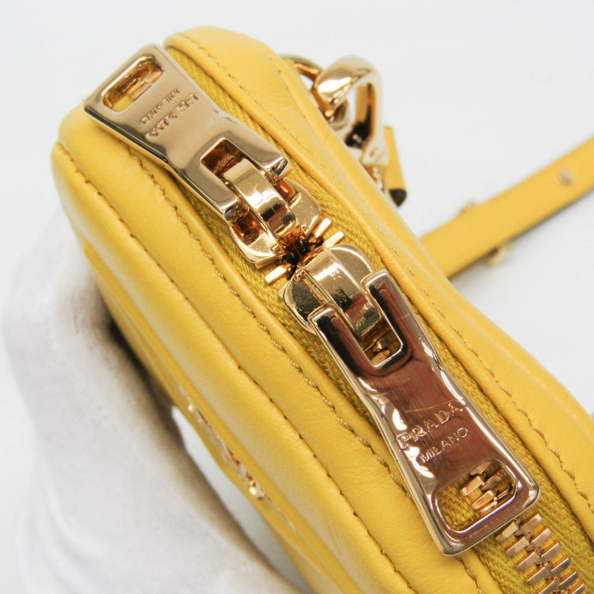 Prada Small Shoulder Pouch · Leather