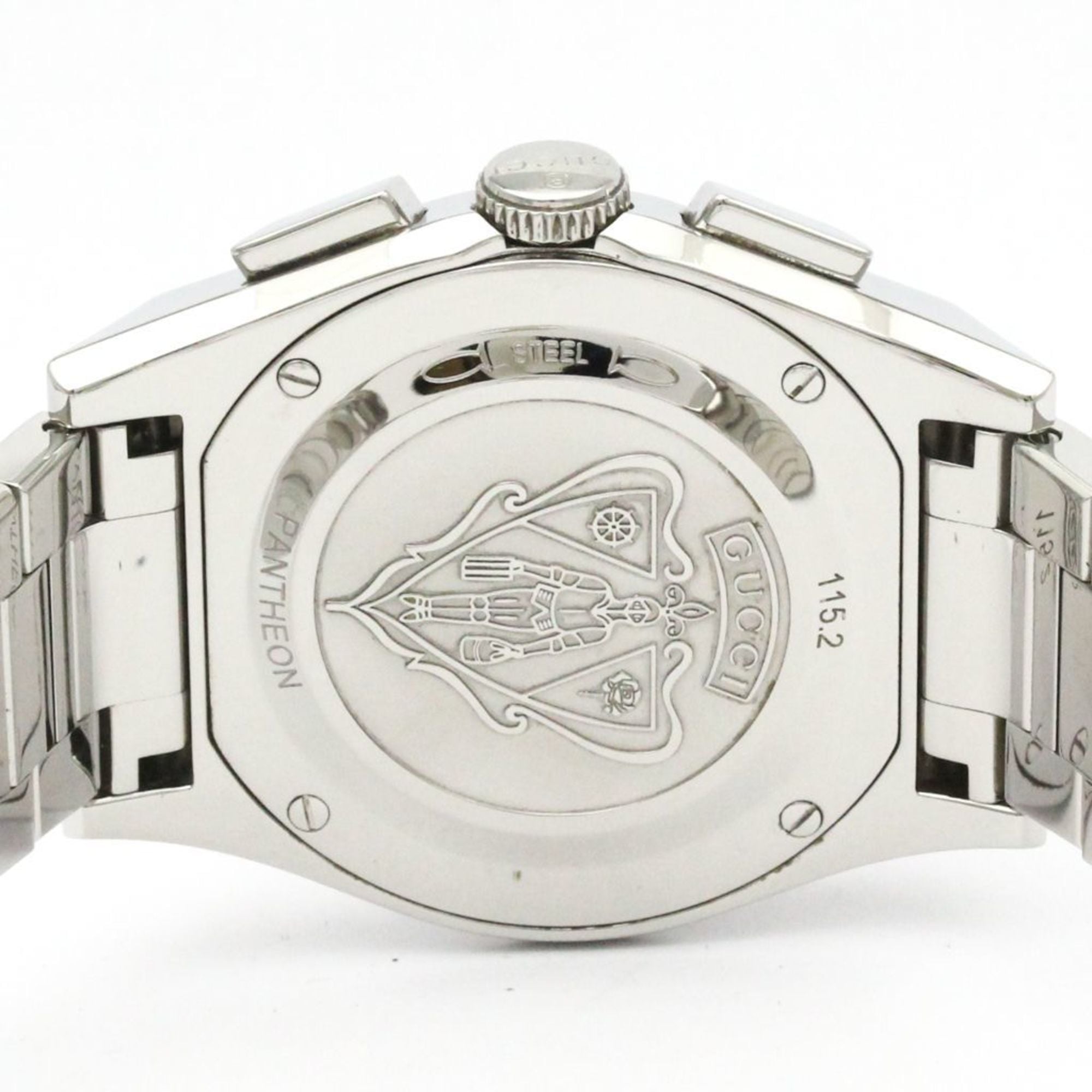 Gucci Pantheon · Steel · Chronograph
