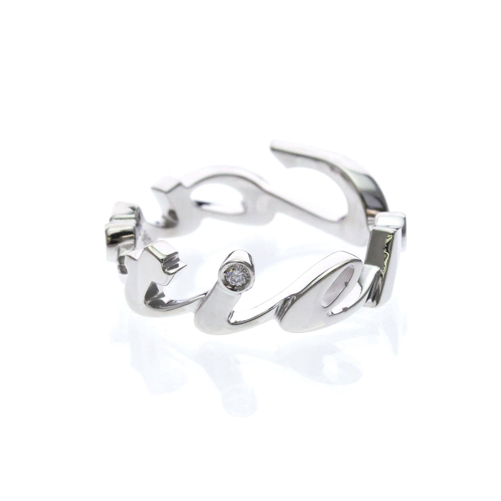 Cartier Signature · Diamond · 18K White Gold