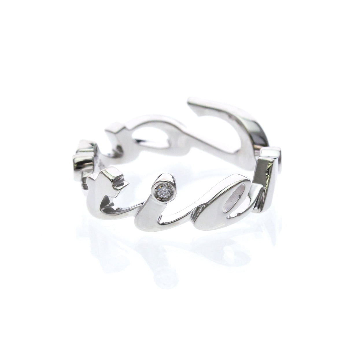Cartier Signature · Diamond · 18K White Gold