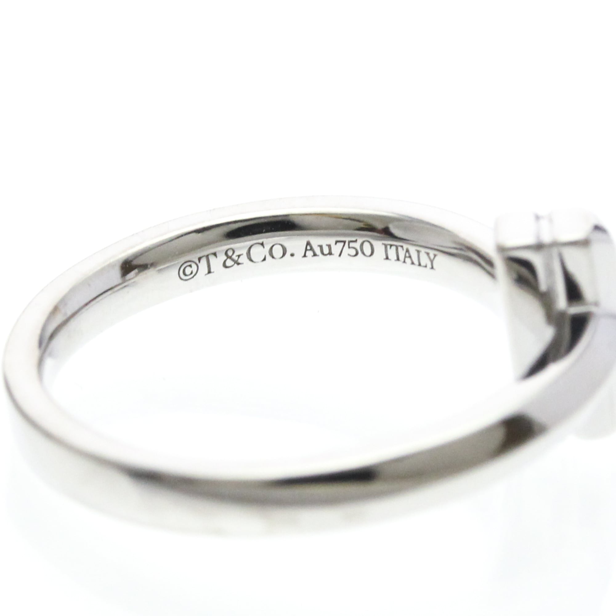 Tiffany T One · Diamond · 18K White Gold