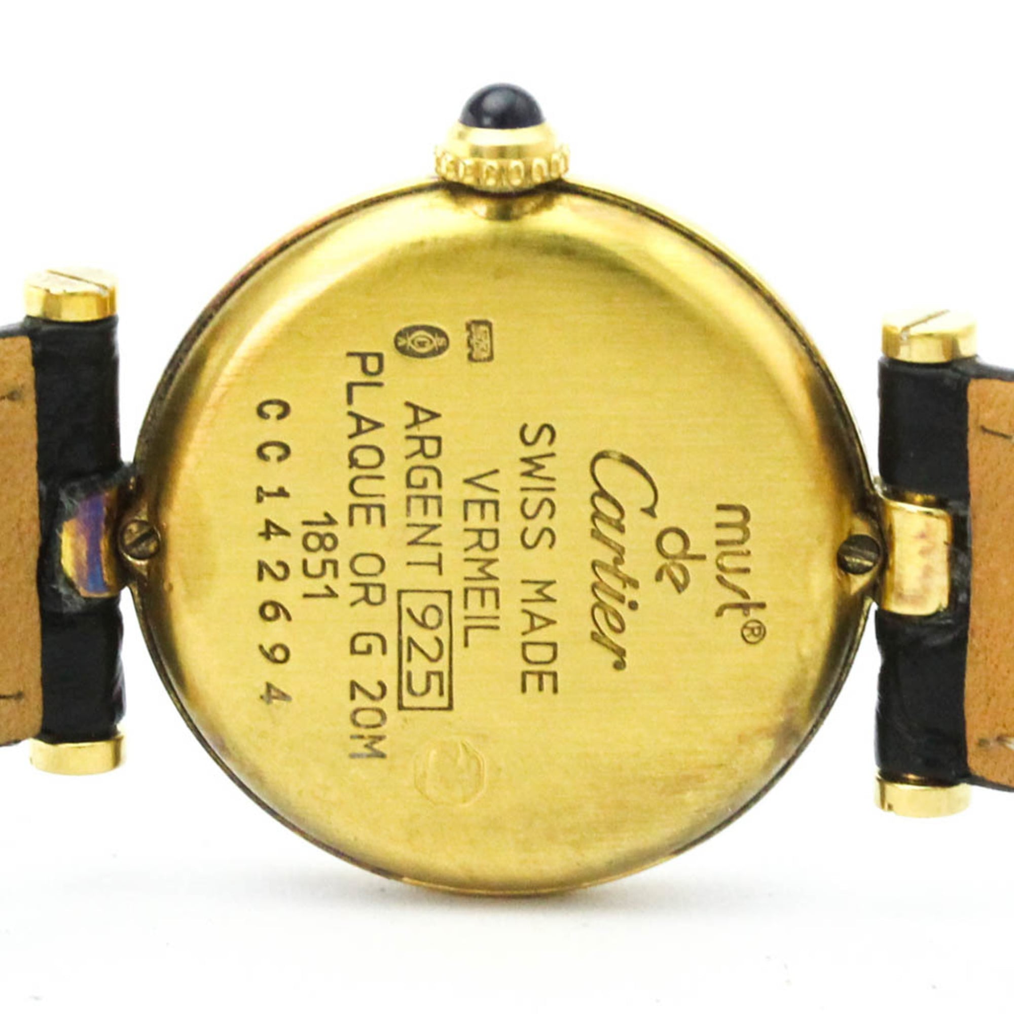 Cartier Must Vendome · Vermeil · Quartz