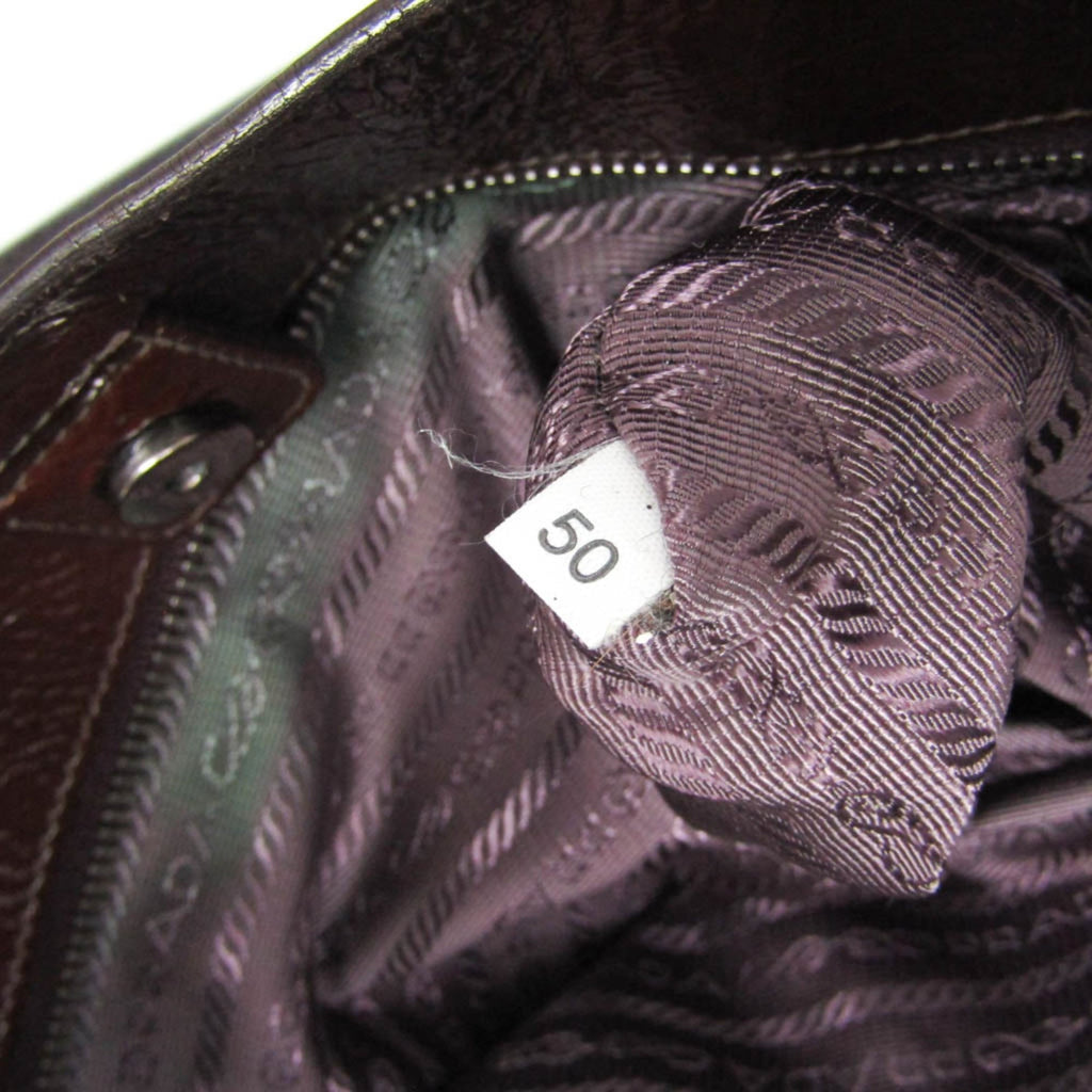 Prada Patent Leather · Metal Hardware