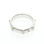 Harry Winston HW Logo · Diamond · 18K White Gold