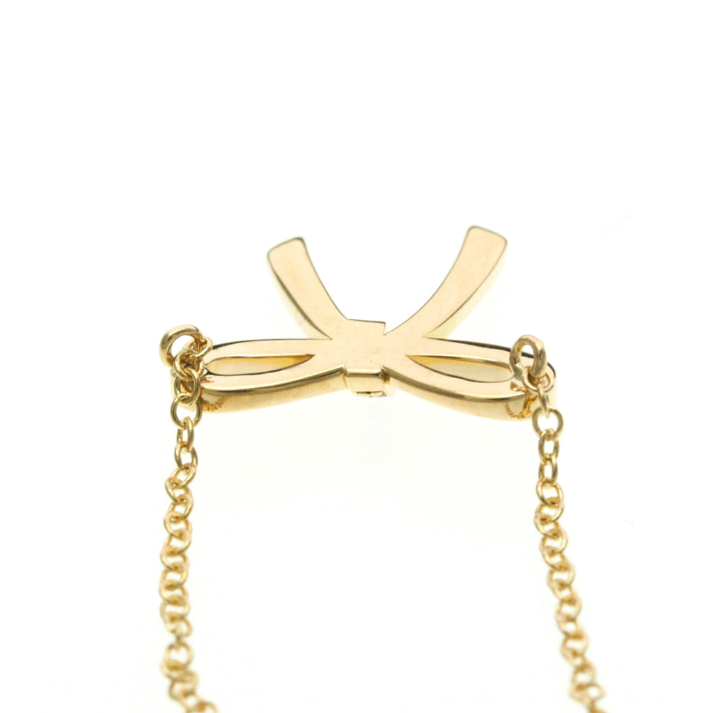 Tiffany Bow · Rose Gold · Pink Sapphire