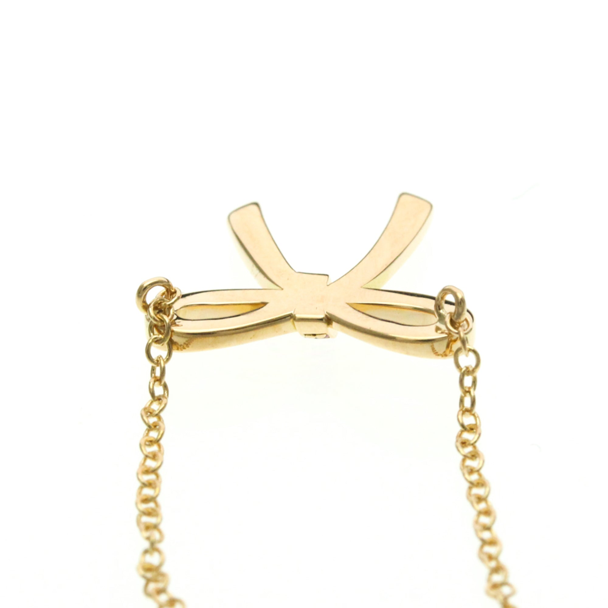 Tiffany Bow · Rose Gold · Pink Sapphire