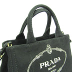 Prada Canapa · Denim Shoulder Bag