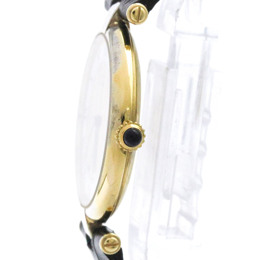 Cartier Must Vendome · Gold Plated · Quartz