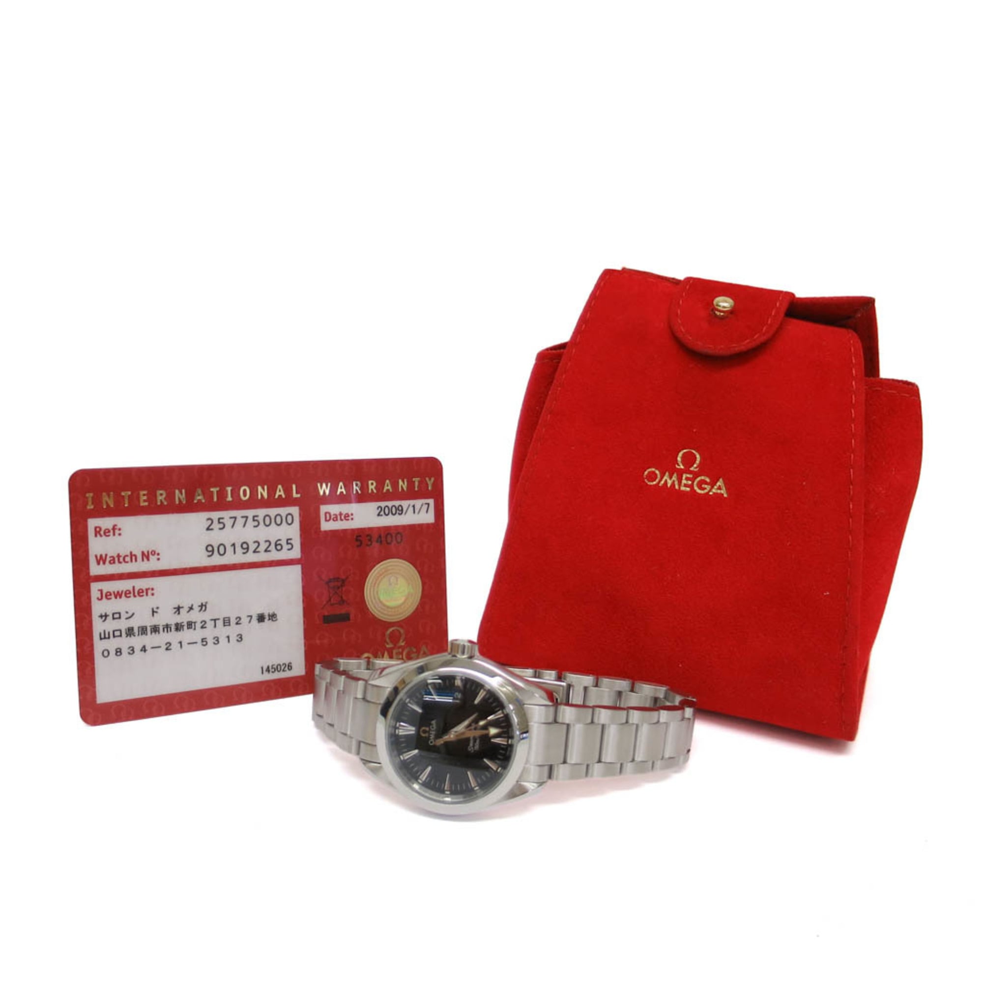 Omega Seamaster Aqua Terra · Steel · Quartz