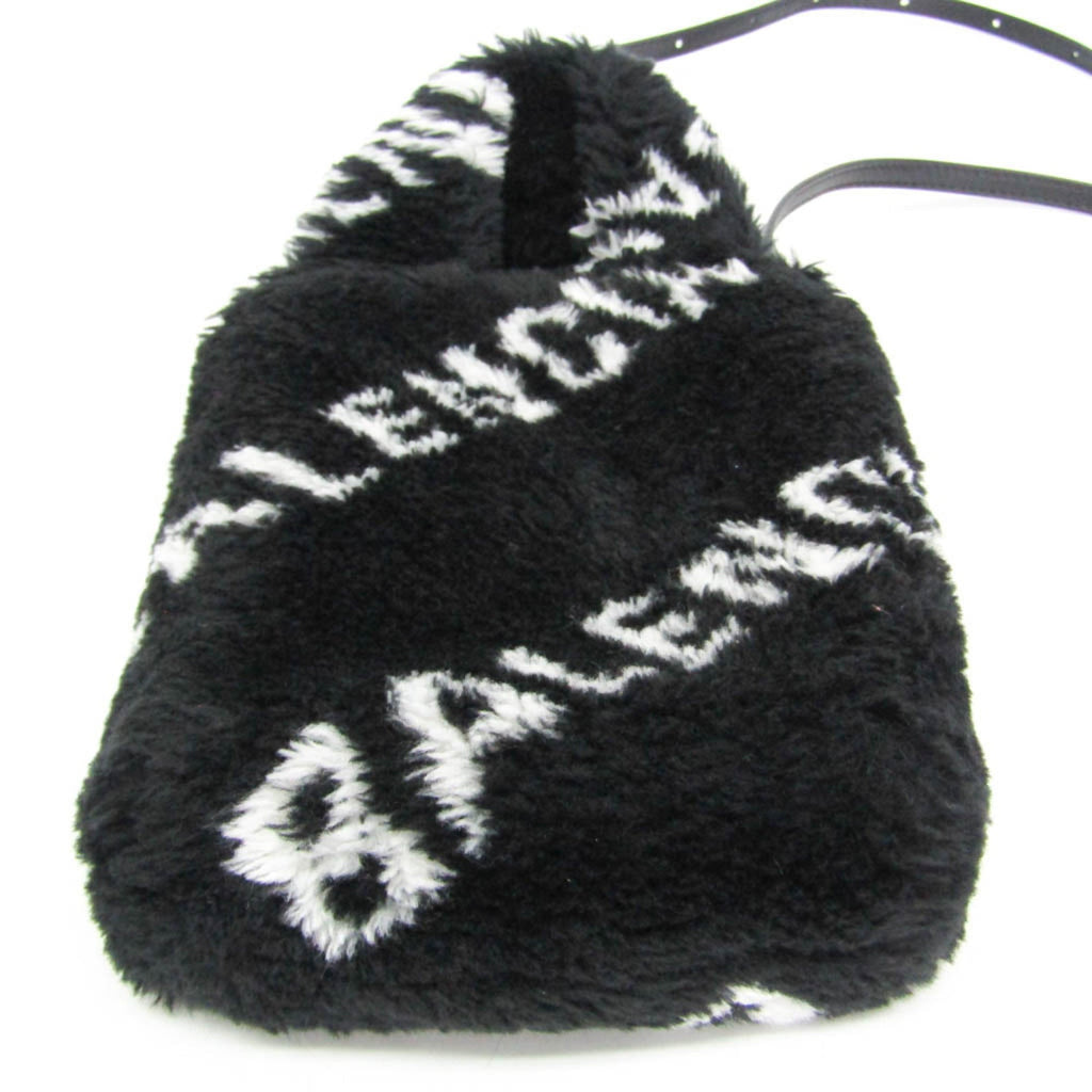 Balenciaga Everyday Phone Holder · Faux Fur