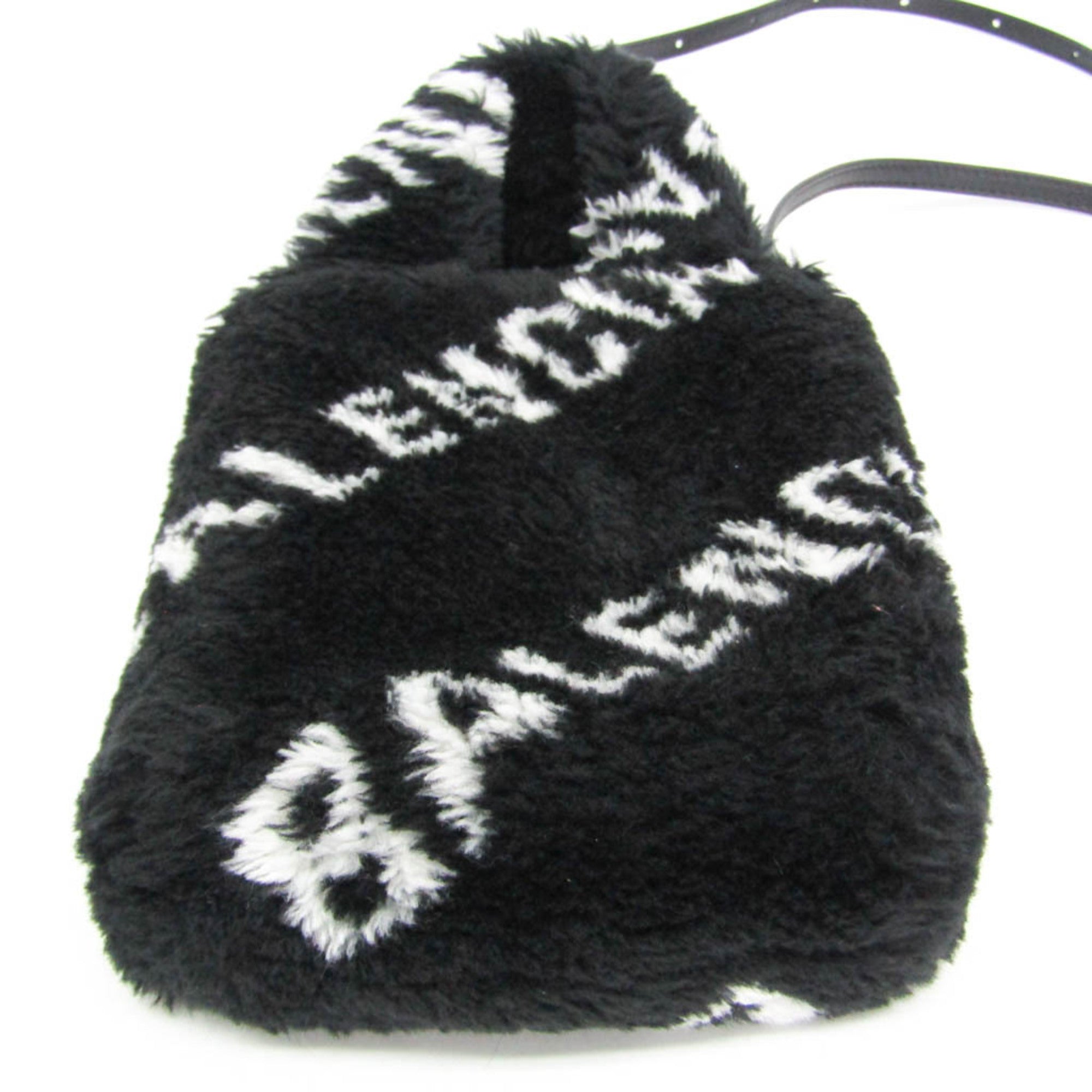 Balenciaga Everyday Phone Holder · Faux Fur