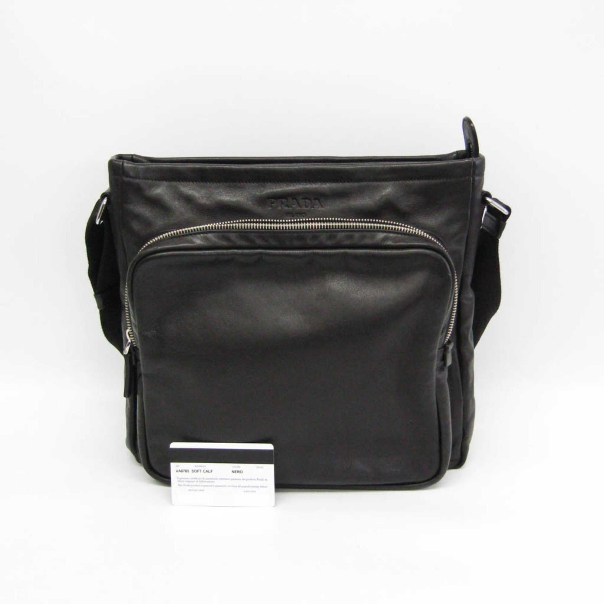 Prada Bandoliera · Leather Shoulder Bag