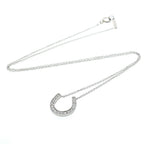 Tiffany Horseshoe · Platinum · Diamond