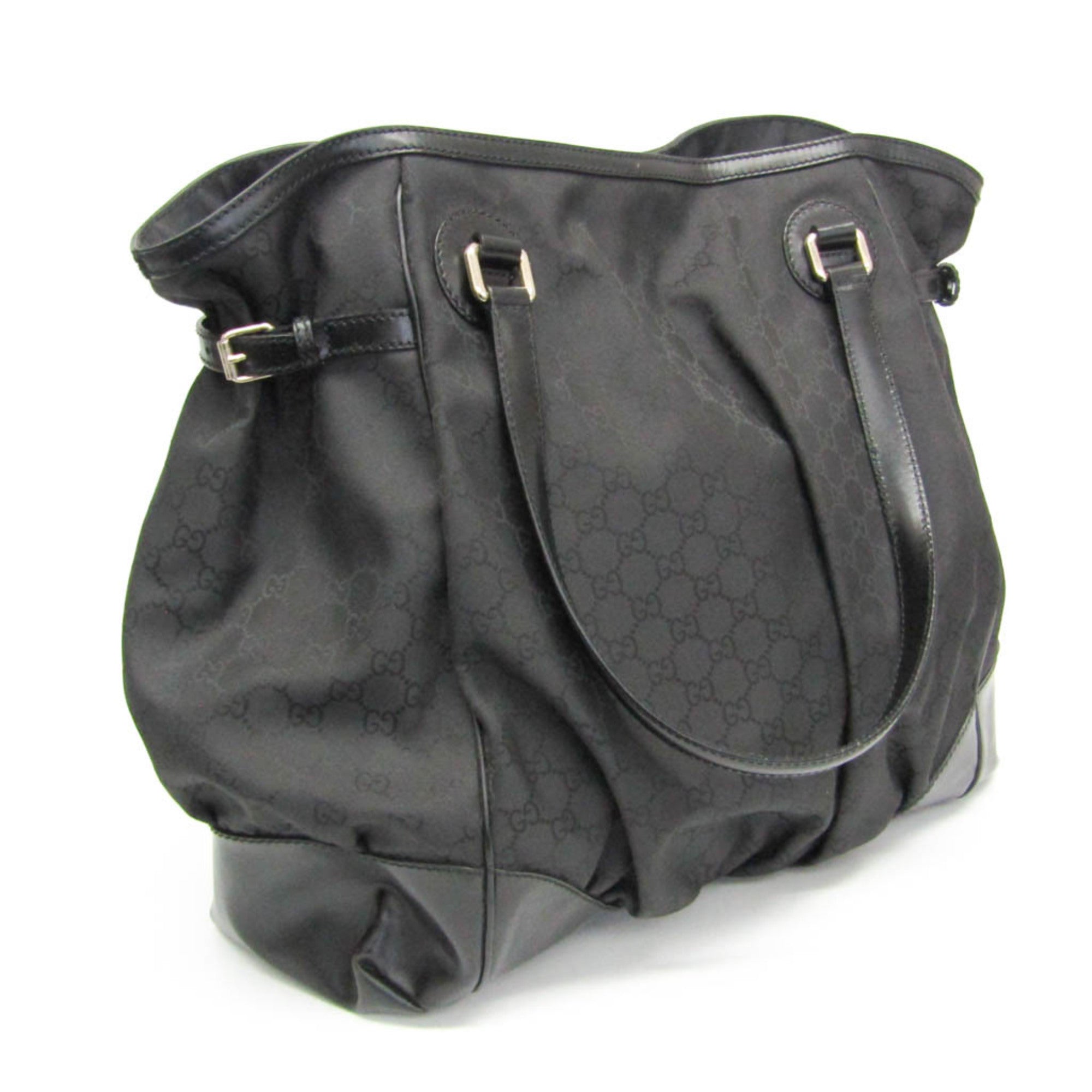 Gucci · Nylon & Leather Tote