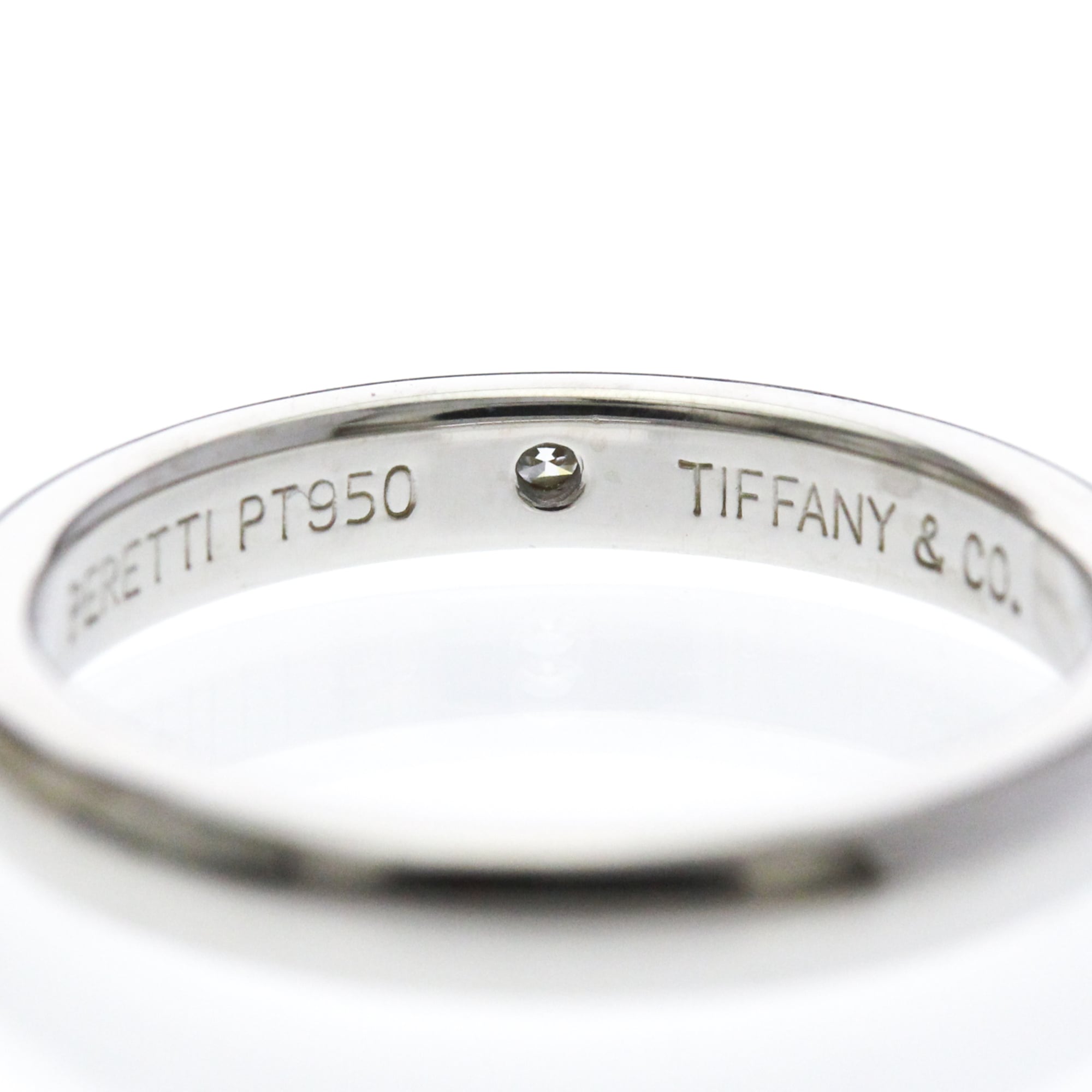 Tiffany Stacking Band · Platinum · Diamond
